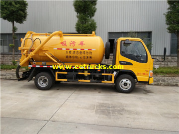 JAC 4500L Fecal Suction Tank Trucks