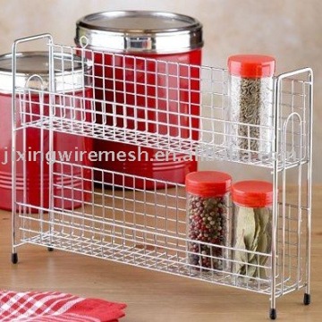 Chrome Wire Spice Rack