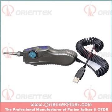 video fiber optic connector inspection probe