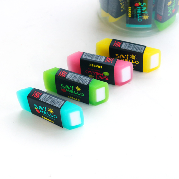 Oblique Color Eraser - Pretty Eraser for School and Office