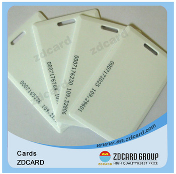 plastic clean pvc card