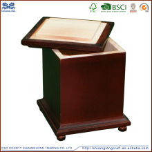 Wholesale cremation wooden urns for ashes , cheap wooden box urn
