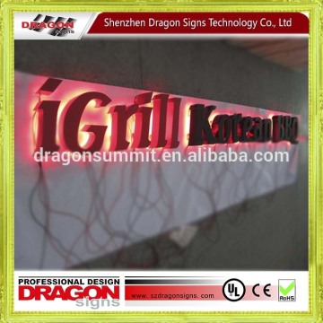 High Quality Outside led lighted sign , lighted sign letters