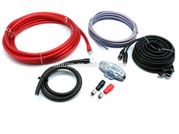 low price stranded wire 8 ga car audio amplifier wiring kit