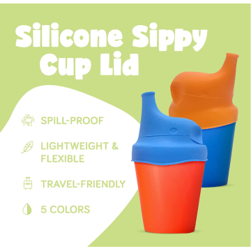 Niestandardowe pokrywki Silikonowe Sippy Cup