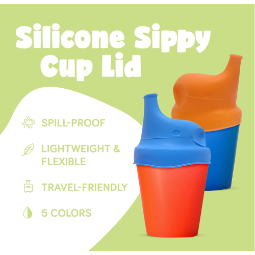 Couvercles de tasse de silicone personnalisées de silicone