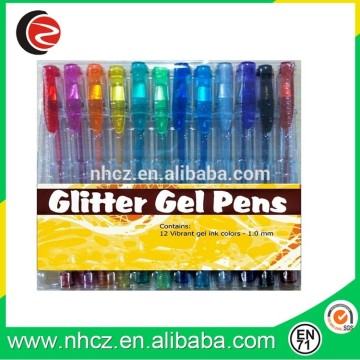 12 Glitter Gel Pens Best Colored Gel Pens Set