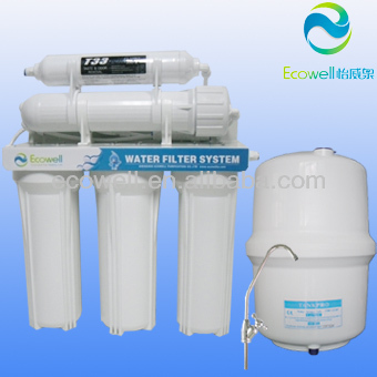 5 stages no pump ro water purification system