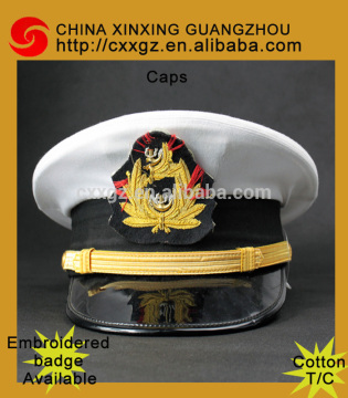 customizable HAND-MADE military uniform officer peak cap soldier cap