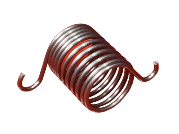 Titanium alloy compression spring for high-end manufacturing