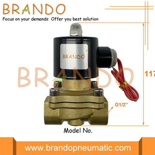 Zawór elektromagnetyczny z membraną pilotującą 1/2 &#39;&#39; 2W160-15 2W serii 2W