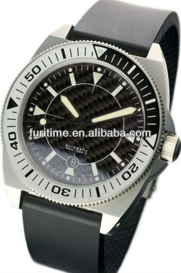 carbon fiber diving watch autoaitc diving watch