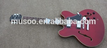 NEW BRAND JAY TURSER Electric Guitar Jazz Guitar Semi-hollow Guitar in Cherry Color