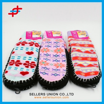 Colorful Adult Anti-slip Cute Indoor Slipper Sock