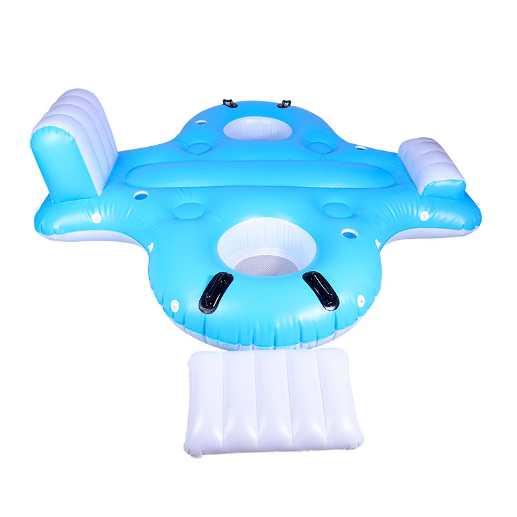 Summer Amazon Water Pool Toy PVC Đảo bơm hơi