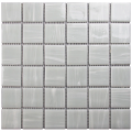 Large square glass mosaic tiles for kitchen