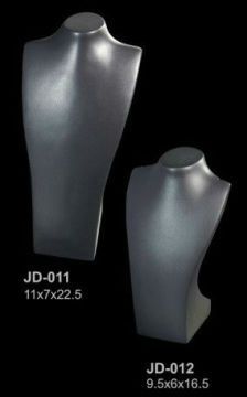 Black Lucite Necklace Display