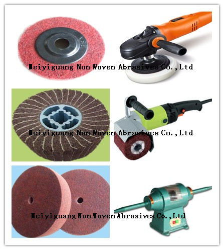 Different Specification Non Woven Polishing Wheel