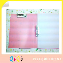 high quality plastic stationery spring clip file