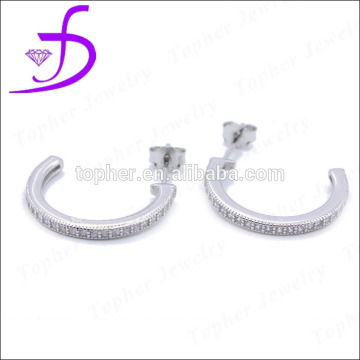 Wholesale small sterling silver hoop earrings