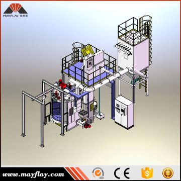 Mayflay Tumble Belt Type Shotblaster / Sand Blasting Equipment