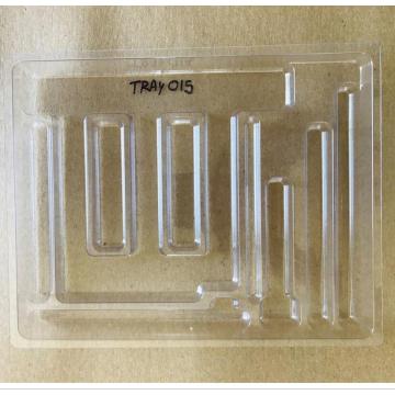 Plateau en plastique de qualité médicale plateau boursouflé