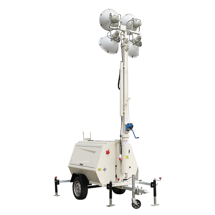 Lighting machines outdoors 9m light tower price