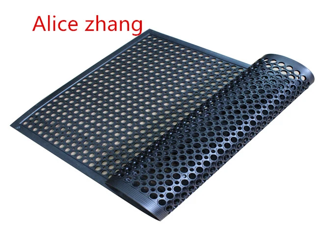 Drainage Grass Rubber Mat/Rubber Grass Mat/Car Matting