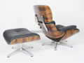 Eames Lounge stoel en Ottoman