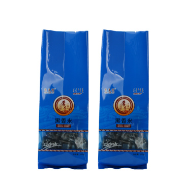 Plastic back centere heat sealed-bag food coffee tea-bags