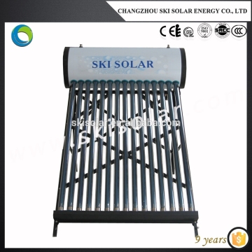 Balcony solar water heater