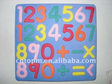 light Blue Eva foam magnetic letters with foam,Eva and magnet for material