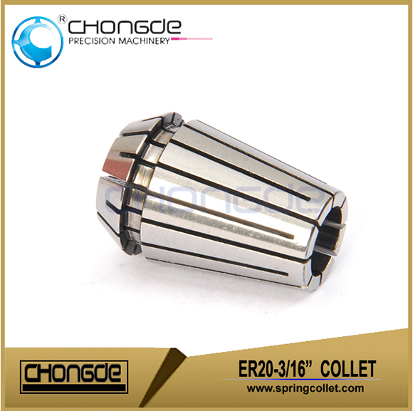 جودة عالية ER20 3/16 &quot;Ultra Precision ER Collet