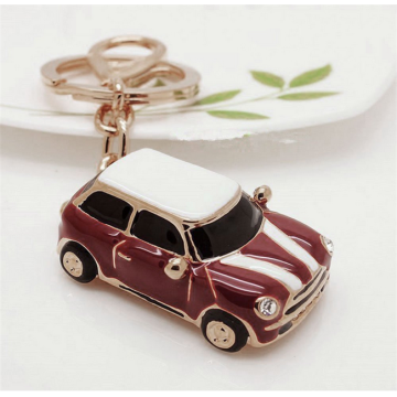 Personalized Metal Rhinestone Hollow Jeep Car Key Ring