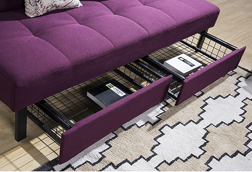Fabric Storage Sofa Bed