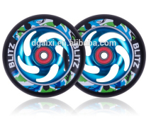 Cheap pro stunt scooter wheels for sale/110mm stunt scooter wheels