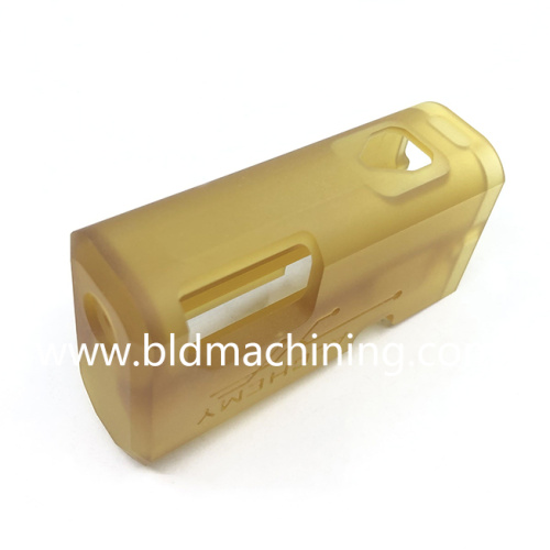 أجزاء Ultem Machined مع شعار CNC