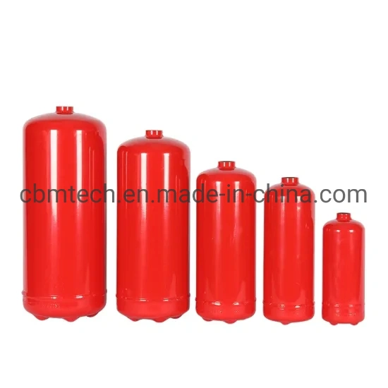 En3 Certified Empty ABC Fire Extinguisher Red Cylinders