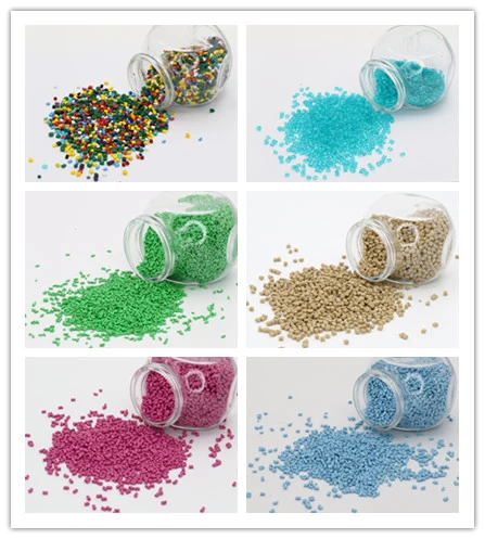 Biodegradable Red /Blue /Yelloe /Green/Pink Plastic Resin Masterbatch