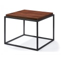 Modern Square Wood Top Lowheight Coffee Tea Tables