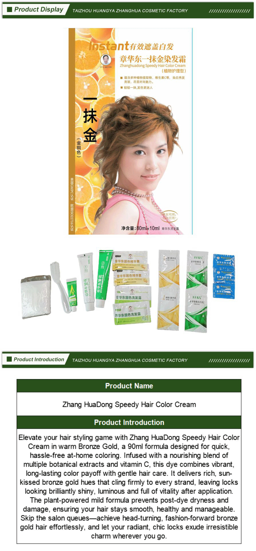 một lần vuốt tóc màu cho phụ nữ one swipe hair color for women