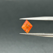 Natural Sunstone Gold Sun Kite Shaped Loose Gemstones