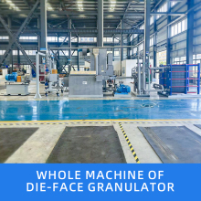 Whole machine of die-face granulator