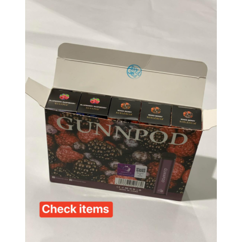 Gunnpod 2000 Puffs Electronic Cigarette 8ml Vaporizers