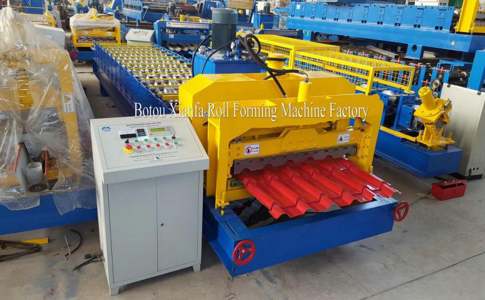 Corrugated Steel Roofing Cold Form Roll Machine