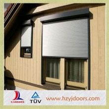 european style electric roll up window shutters blackout sunshade