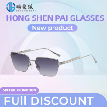 Vintage Gradient Lens Sunglasses Metal Series