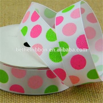 Hot sale Custom grosgrain material elastic satin ribbon