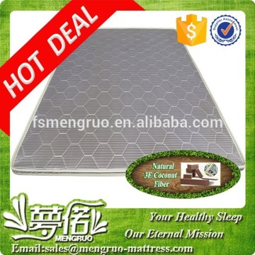 high quality coconut fiber thin mattress single size