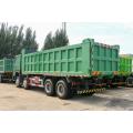 המותג הסיני Howo v7 קיבולת גדולה 15T משאית dump חדש 8x4 12 חוטים